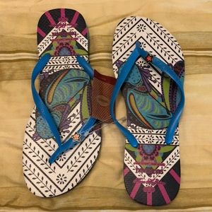 NWT Mara Hoffman for Havaianas flip flops